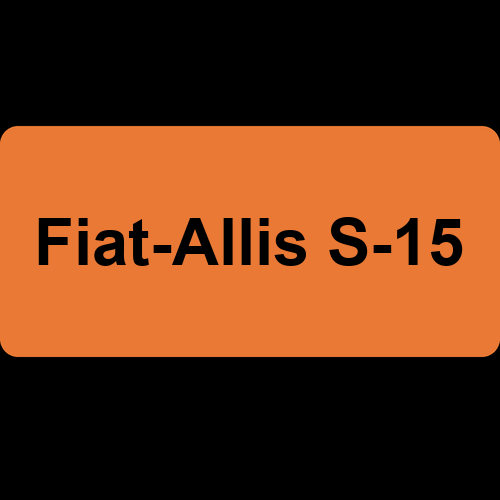 Fiat-Allis S-15